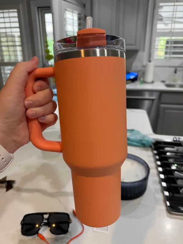 stanley cup Orange - Image 4