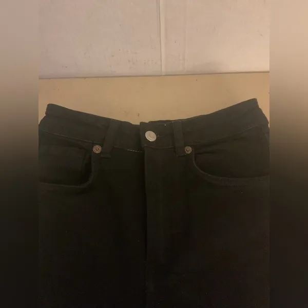 Zara Classic Black Women's Jeans size 24 waist 27 length - Image 5
