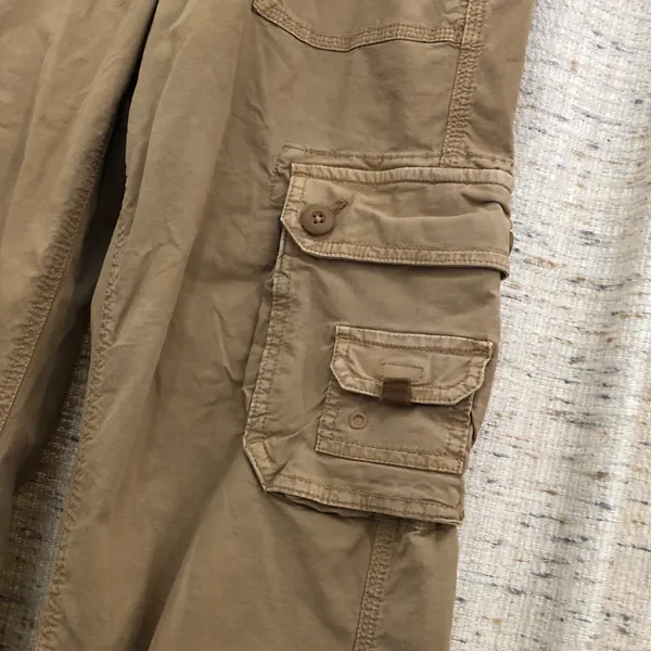 American Eagle Stretch Baggy Cargo Jogger Pants  - Image 3