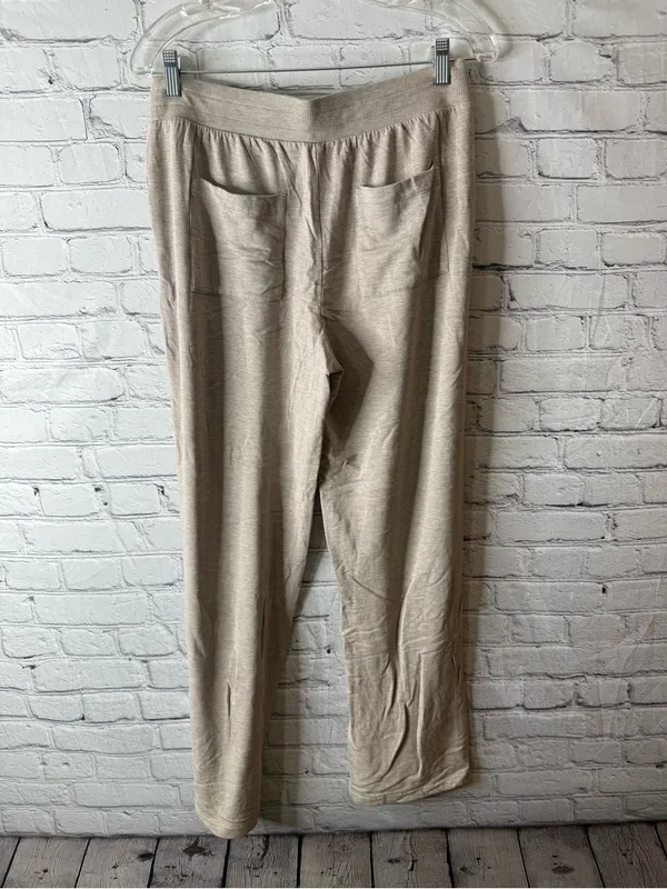 Soma Beige Crewneck Lightweight Long-Sleeve pajama set size medium - Image 8