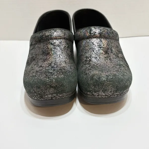 Dansko Professional Metallic Iridescent Clog Shoes Womens 41 Comfort Multicolor - Image 6
