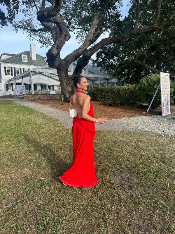 ASOS Red Dress Maxi - Image 5
