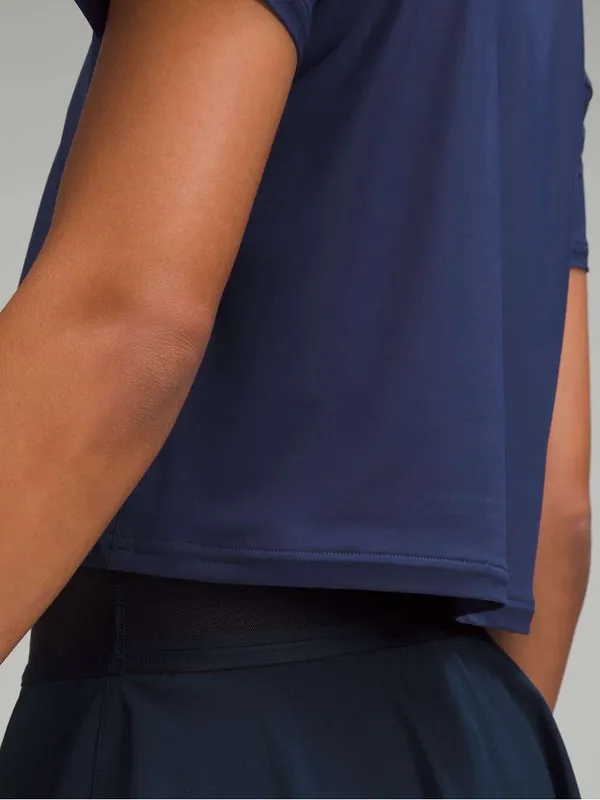 NWT Lululemon Lightweight Tennis Crewneck T-Shirt size 12 club blue - Image 2