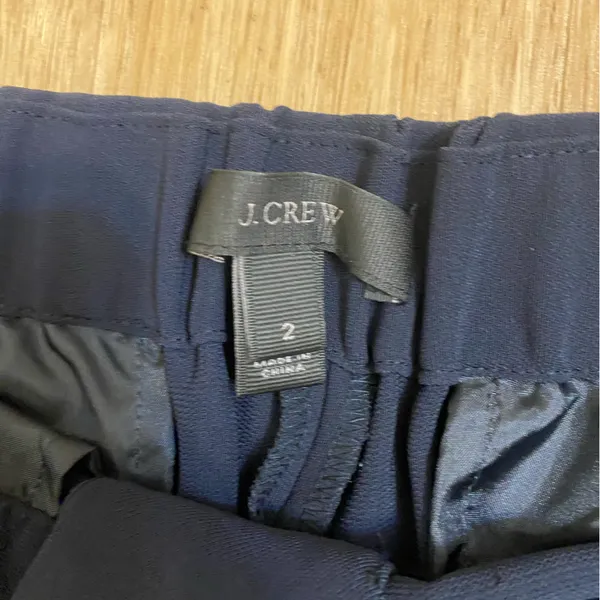 J. Crew Classic Navy Straight Leg Pants - Image 5