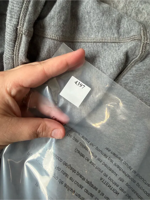 Lululemon Sweater Women small Gray Rest Day Pullover French Terry Run Gym - Image 7