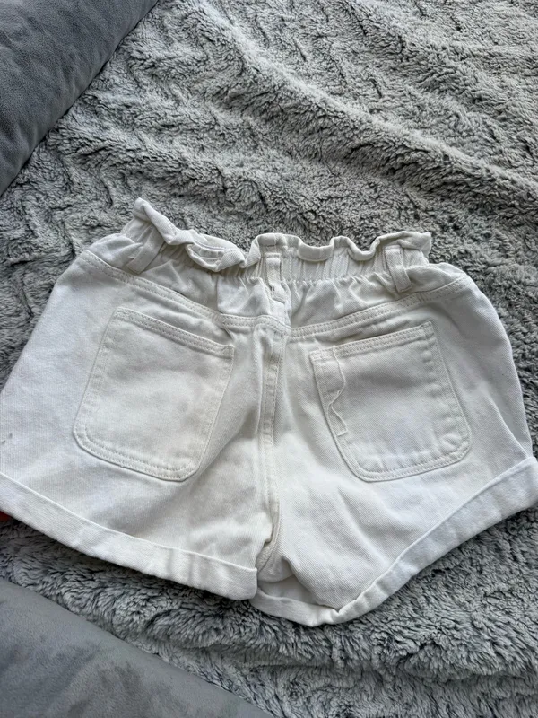 White Princess Polly Shorts - Image 7