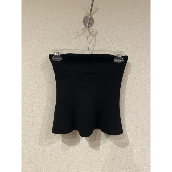 Princess Polly Baudelaire Top Womens 0 Black Square Neck Hook Eye Corset - Image 2