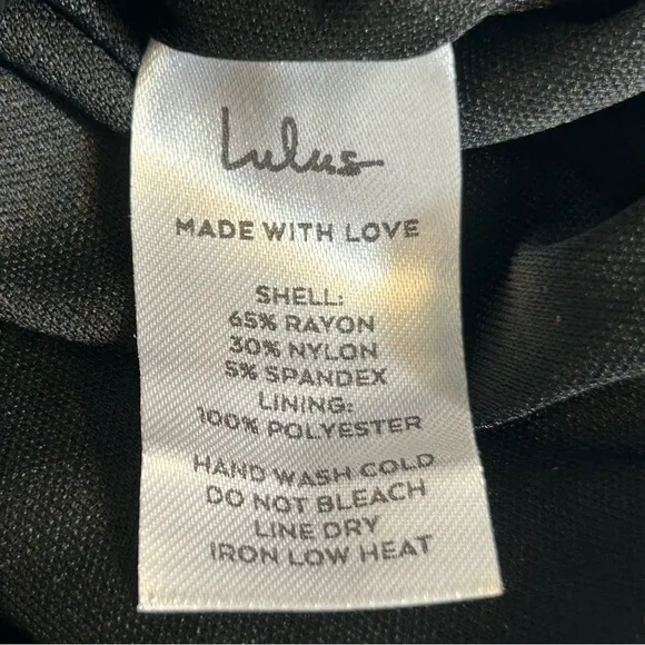 Lulu's So Good Sleeveless Cutout Black‎ Bodycon Dress Size S NWT - Image 7
