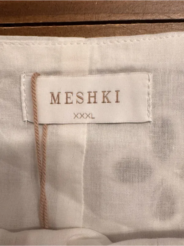 MESHKI Melanie‎ Cotton Anglaise Top - Image 5