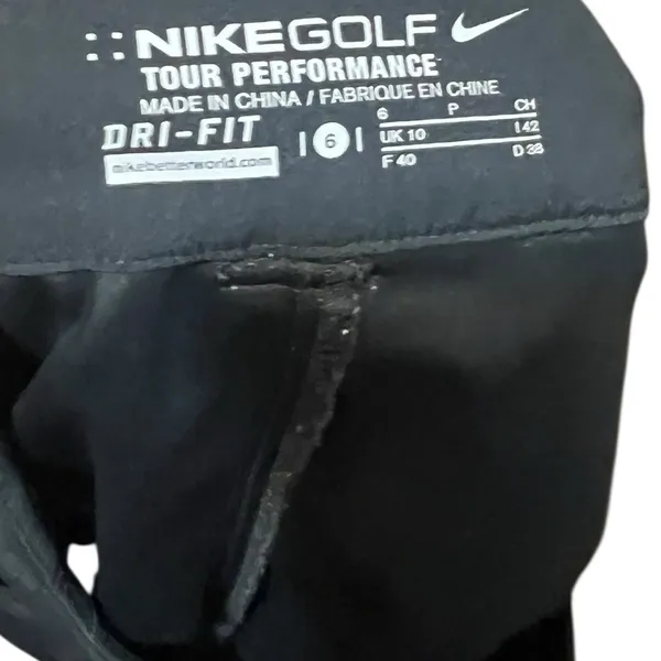 Nike Golf Women's Modern‎ Rise Tech Skort Black Size 6 - Image 9