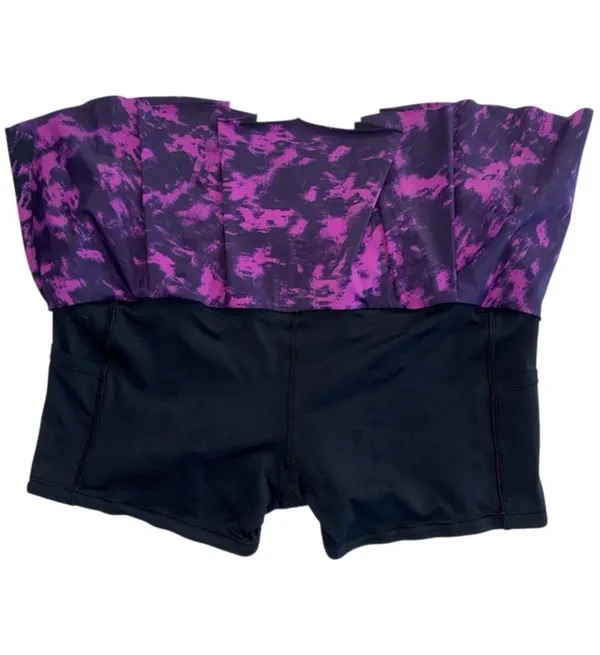 Lululemon Hit Your Stride Skirt Breezie Regal Plum Black / Black Size 10 Skort - Image 8