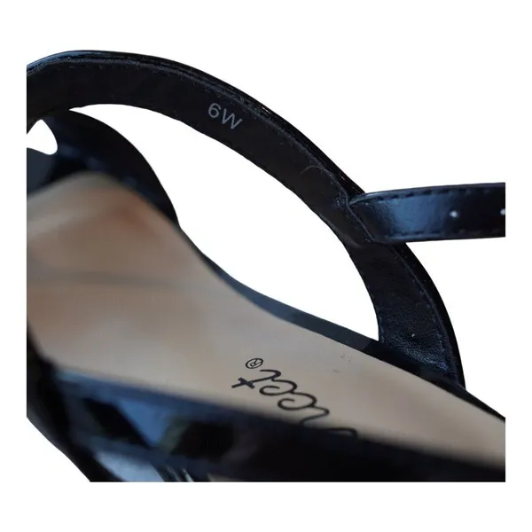 NWT Easy Street Women's‎ Bree Dress Heeled Sandals with box Sz 6W - Image 3