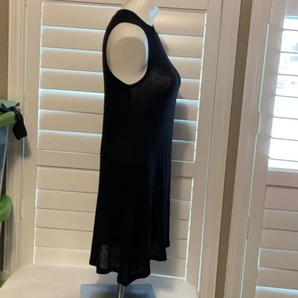 Eyeshadow Black Mini Dress - Image 2