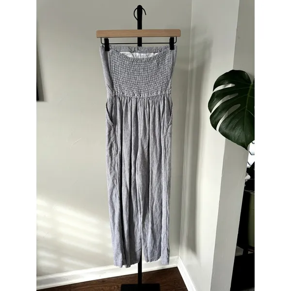 Abercrombie Strapless Striped Romper - Image 4