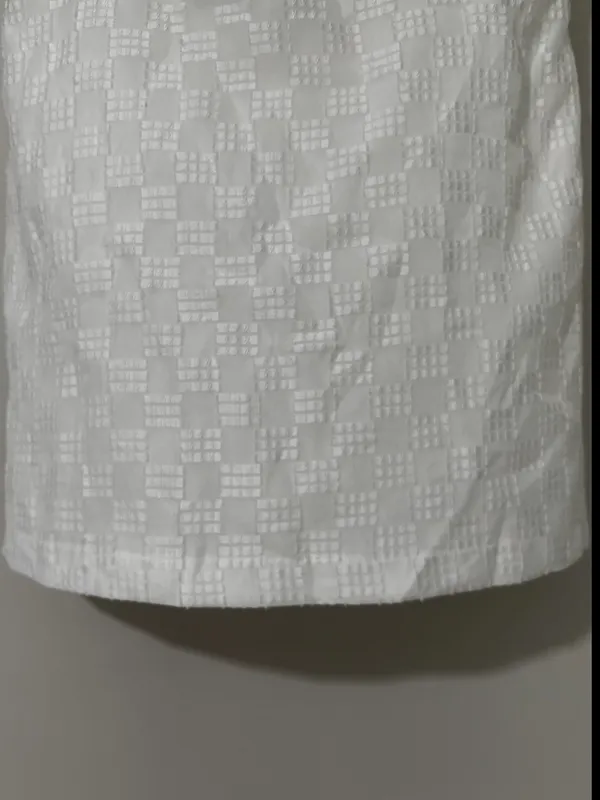 NEW AMANDA UPRICHARD keenan sleeveless romper in ivory - Image 4
