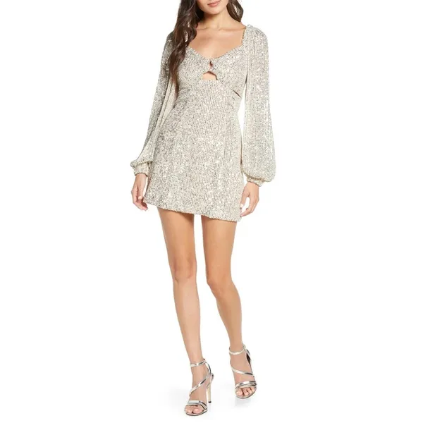 C/MEO Collective‎ Lustre Sequin Mini Dress - Image 6