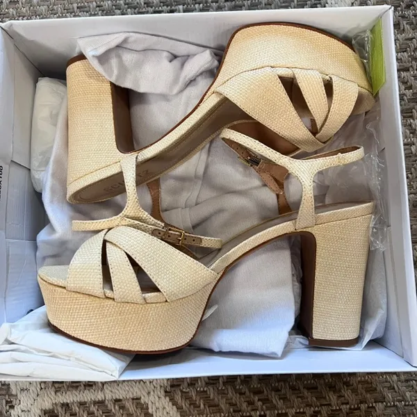 SCHUTZ Keefa Heeled Sandal Sz 10B - Image 3
