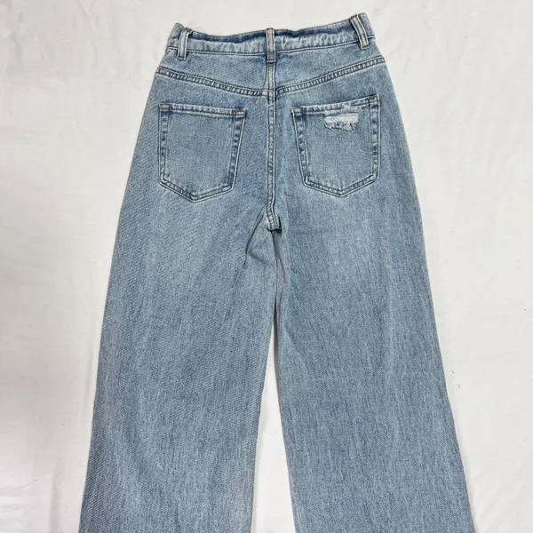 High Waisted Baggy Jeans - Image 6