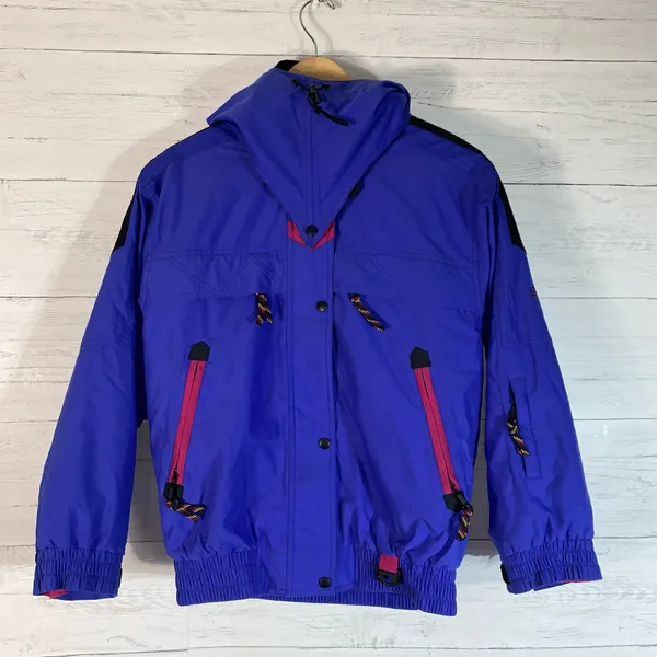 Vintage Slalom Sports Insulated Snow / Ski Jacket Women's Size 8 Waterproof - Image 3