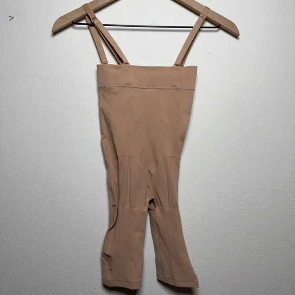 Leonisa Women Shapewear Large Tan High Waist Tummy Control Butt Lift 012807M - Image 6