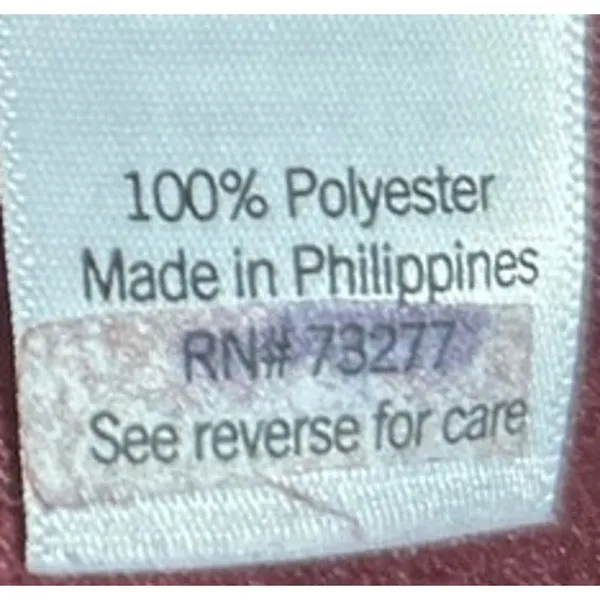 Croft & Barrow Women's Soft Microfleece Mockneck‎ Red Burgundy Pullover Size XXL - Image 4