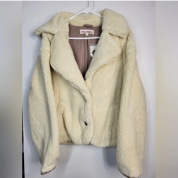 NWT ⭐️FREE PEOPLE⭐️ Joplin Cozy Jacket In‎ Ivory - Image 4