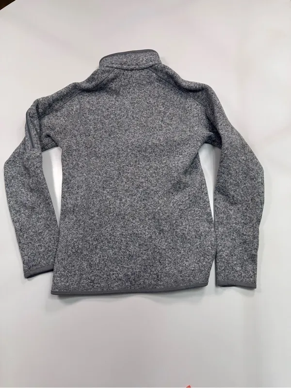 Patagonia Heather Gray 1/4-Zip Pullover Size XS - Image 7