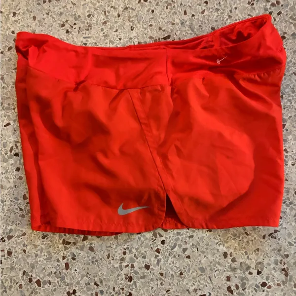 NWT Nike dri fit running shorts XXL orange - Image 3