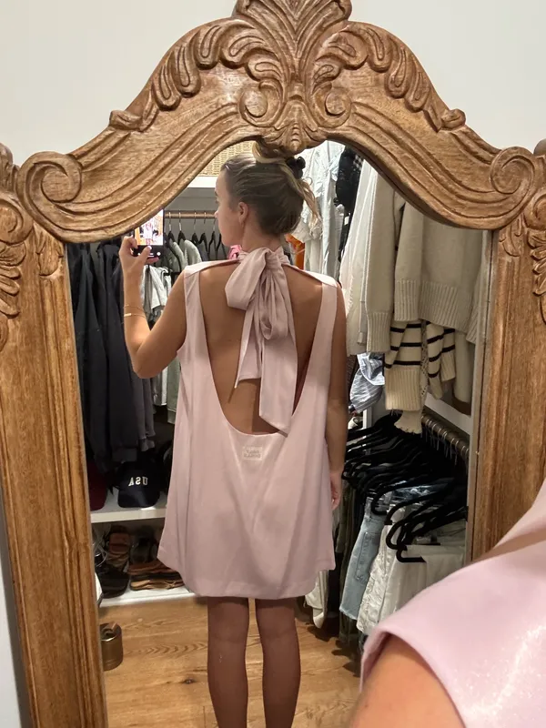 Daily Drills Silky Dress Mini - Image 7