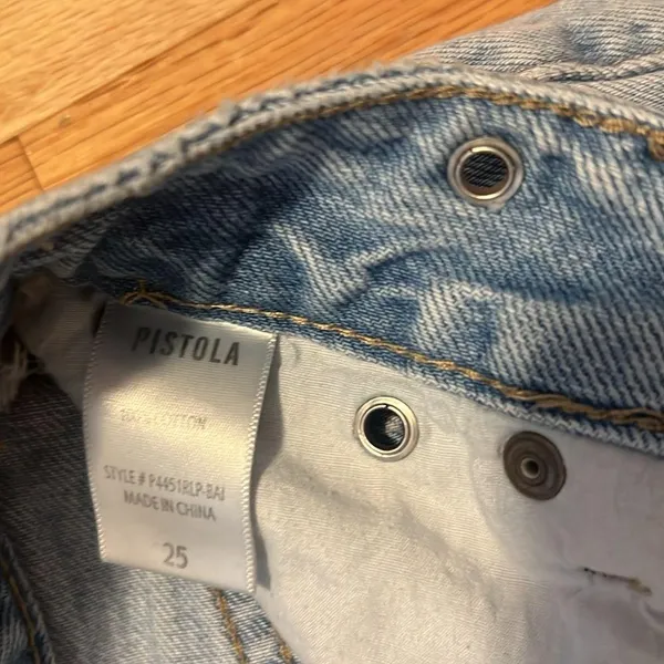Pistola grommet Jean shorts - Image 5