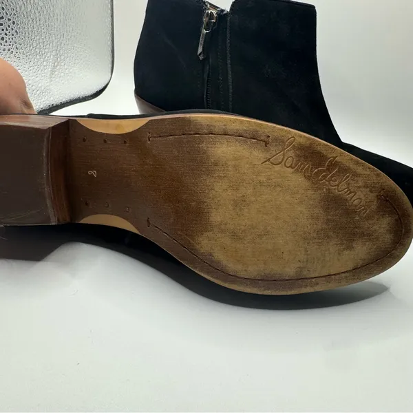 Sam Edelman Size 8 Black Ankle Boots - Image 4