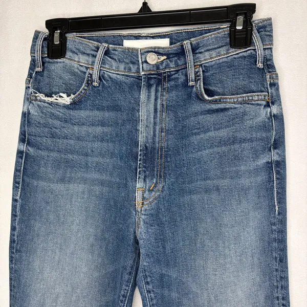 Mother Superior The Hustler Ankle Fray Jeans - Image 7