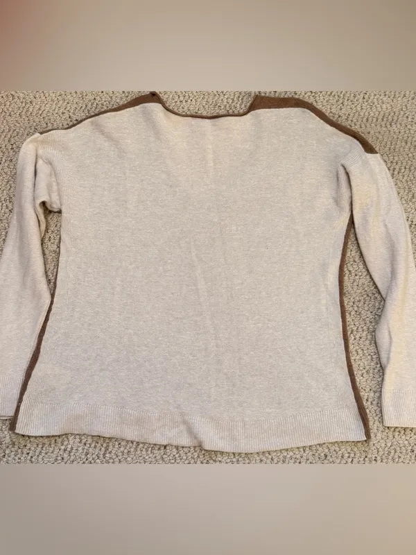 Madewell Merino Alpaca Colorblock Sweater‎ L - Image 4
