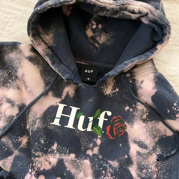 HUF Acid Wash Hoodie - Image 4