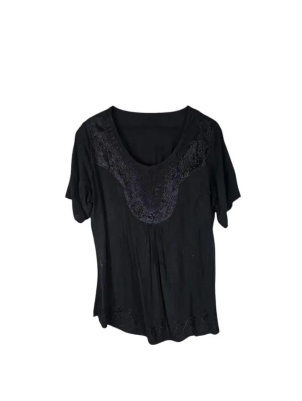 Women's Black Blous - Image 2