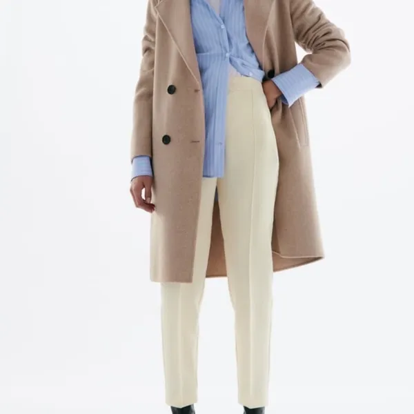 Zara‎ High Waist Trousers in Ivory Size Small - Image 11