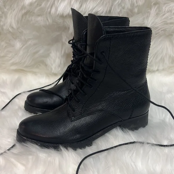 Splendid Long Laces Combat boots Size‎ 8 D19 - Image 4