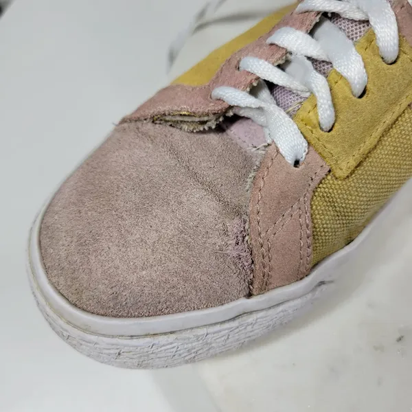 Nike Zoom Blazer Premium SB Womens 5.5 Sanded Gold Paisley Patchwork High Top - Image 16