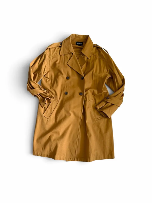 Something Navy Easy Oversize Trench - Image 2