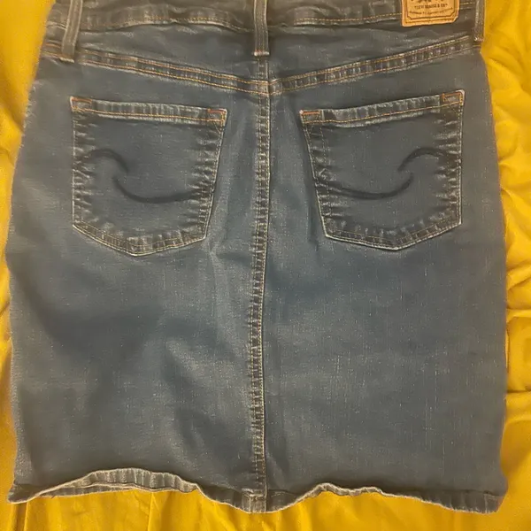 Levi's Signature by Levi Strauss Dark Indigo Denim Skort - Image 4