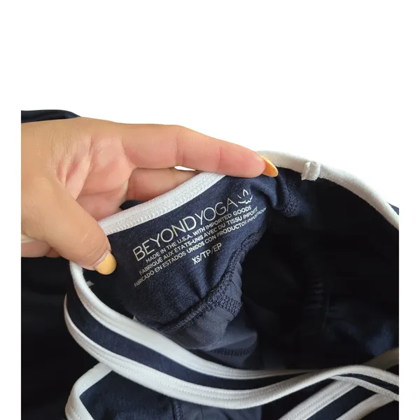 Beyond Yoga Lightweight Active Dress Spacedye Fabric in Midnight Navy Size: XS - Image 7