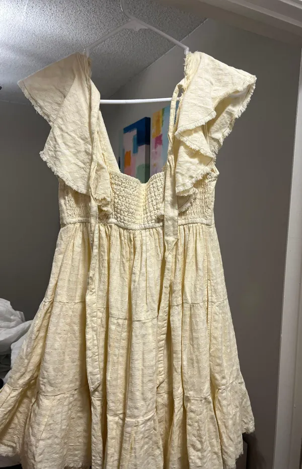 Free People Baby Doll Ruffle Dress - Image 2