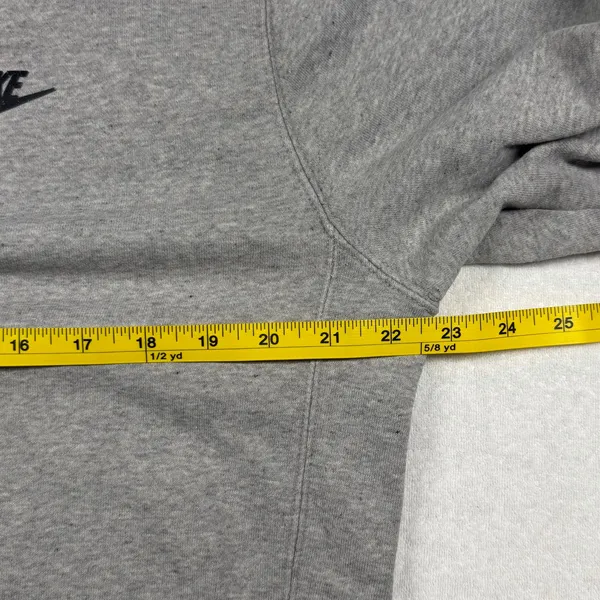 Nike Sportswear Crewneck Sweatshirt Women’s Medium Gray Swoosh - Image 7