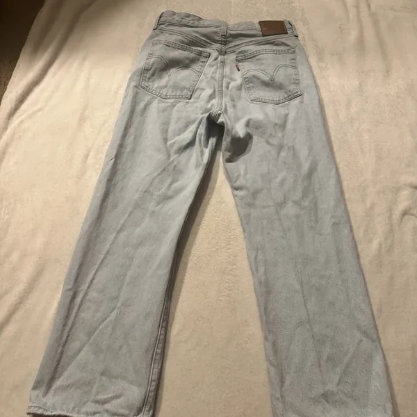 Levi's Waterless Ribcage Straight Ankle Sz 29 - Image 14