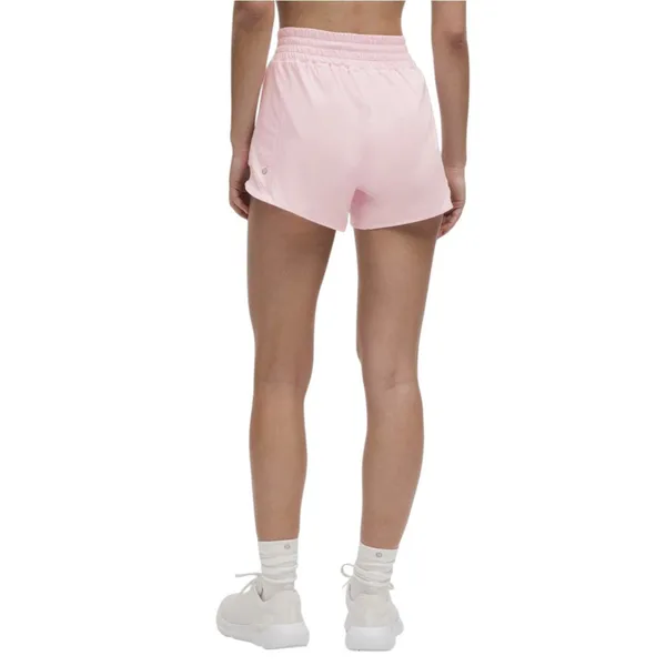 Lululemon Hotty Hot High-Rise Lined Short 4" Pink Organza - Image 5