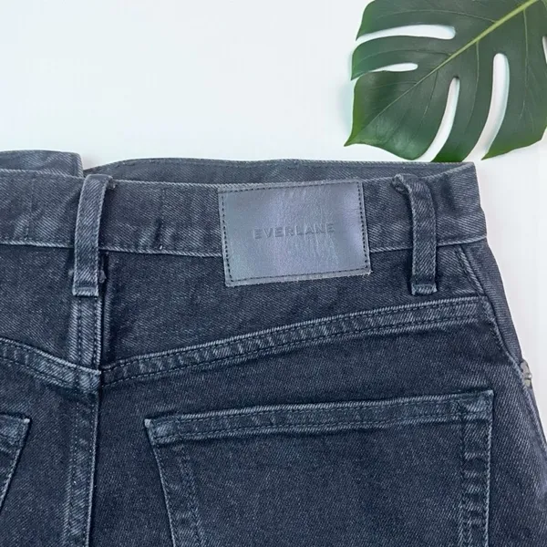 Everlane Cheeky Shorts in Washed Black - Image 8