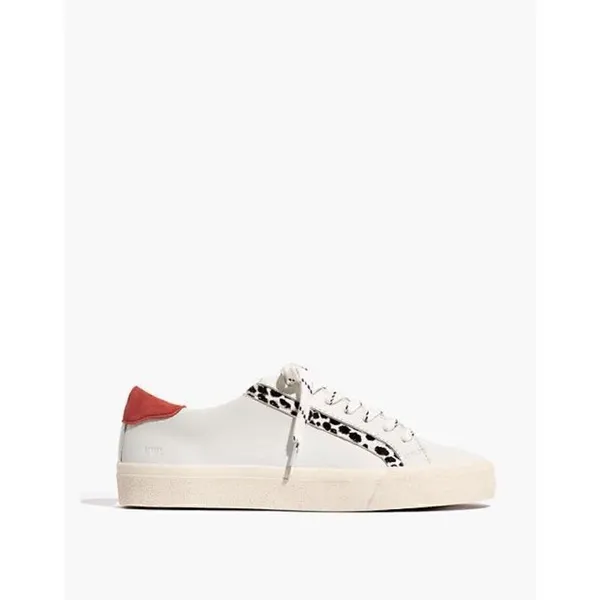 Madewell White Leather Sidewalk Low Top Crowdsourced Edition Womens 7 - Image 9