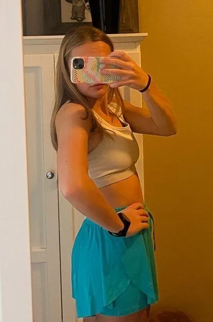 target blue flowy shorts size xs!! - Image 2