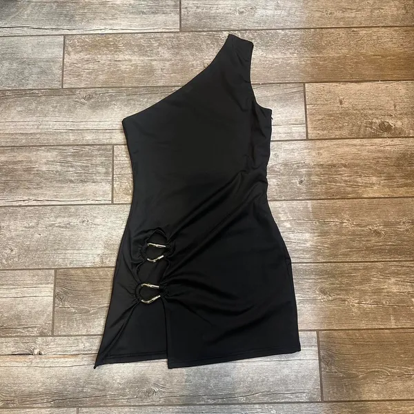 Peppermayo Avan One Shoulder Mini Dress - Image 3
