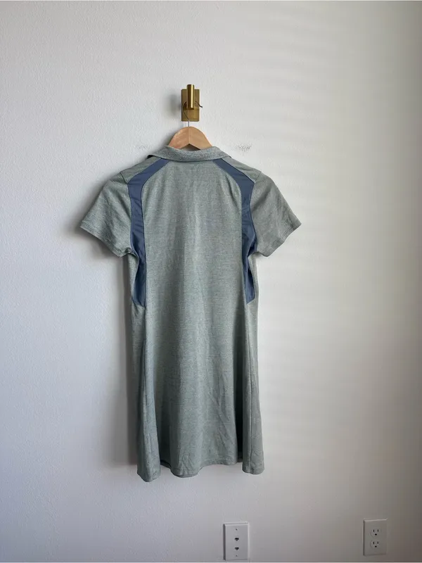 Outdoor Voices Birdie Polo Dress Light Green Athletic Mini Dress Small - Image 8